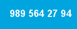 989 564 27 94 989 564 27 94